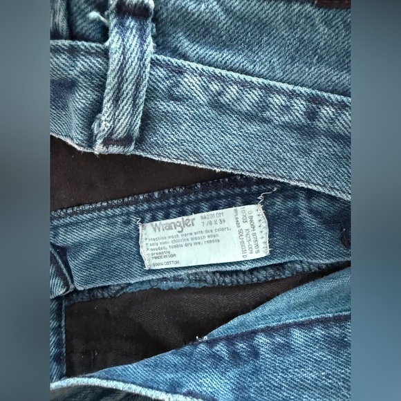 Vintage Wrangler Silverlake Jeans, 7/8-34 - Picture 4 of 5